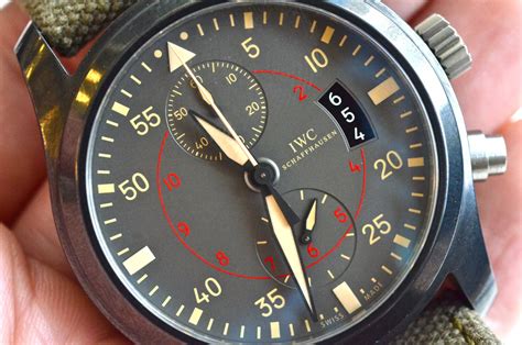 iwc miramar mark xviii|A Week On The Wrist The IWC TOP GUN Miramar Chronograph.